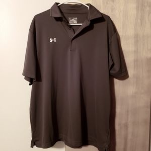 Men's XL grey Under Armour polo